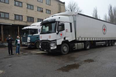 В Донецк доставлена гуманитарная помощь от МККК