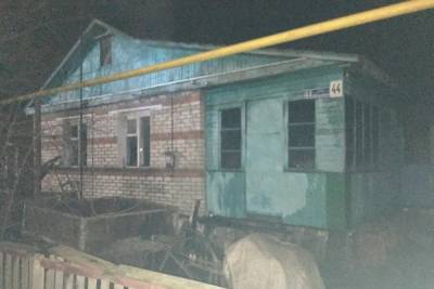 В Знаменском районе при пожаре погибли мужчина и женщина