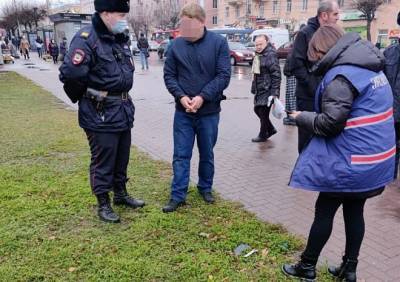 В центре Рязани полицейские задержали вора