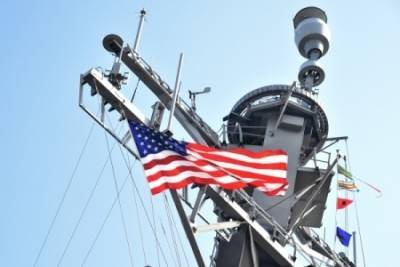 Черноморский флот начал слежение за американским кораблем Mount Whitney в Черном море