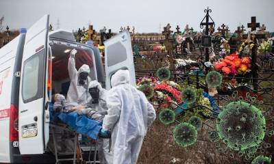 Избыточную смертность оценили в 712-753 тысяч человек в России после начала пандемии коронавируса