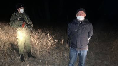 В Карасукском районе задержали нарушителя границы без документов