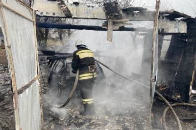В Курской области с начала года в гаражных боксах зарегистрировано порядка 40 пожаров