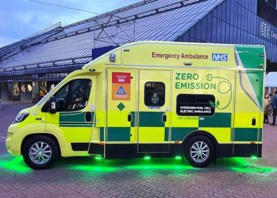 В Британии представили водородную машину скорой помощи