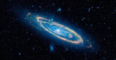 Астрономы выяснили, почему в центре галактика Андромеды имеет странную форму