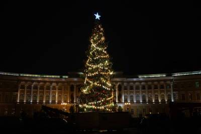 Петербург потратит 33,5 млн рублей на новогодние украшения для фонарей