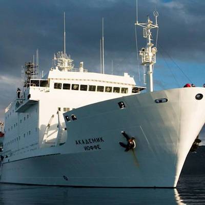 Иск, из-за которого в Дании задержано судно "Академик Иоффе", подала канадская компания