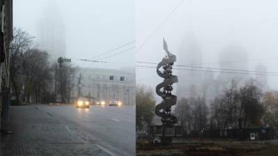 Silent Hill по-воронежски. В Сети показали фото и видео спрятанного в тумане города