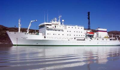 Российкое судно «Академик Иоффе» задержали в Дании за долги