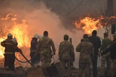 Пожар на позициях ВСУ в Донбассе унес жизни двух бойцов