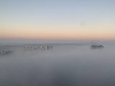 Московские власти предупреждают, что в городе вновь ожидается туман