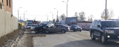 В Омске на Красноярском тракте в ДТП погиб водитель автомобиля