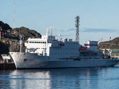 В Дании задержали российское научное судно "Академик Иоффе"