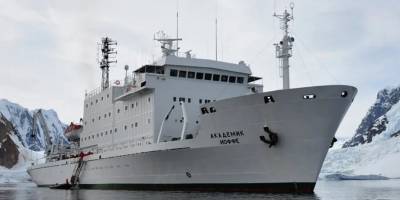 В Дании арестовали российское научное судно "Академик Иоффе"