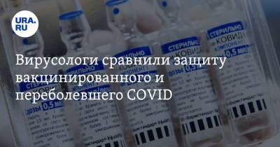 Вирусологи сравнили защиту вакцинированного и переболевшего COVID