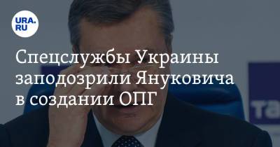 Спецслужбы Украины заподозрили Януковича в создании ОПГ