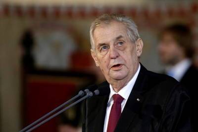 Врачи рассказали о состоянии президента Чехии после госпитализации