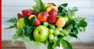 Сладкий ароматный подарок: как сделать букет из фруктов своими руками