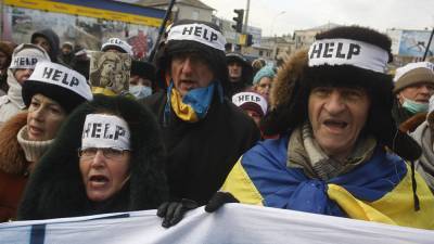 Остановка украинских предприятий, безработица, социальная...