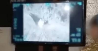 Появилось видео, снятое в командном пункте ВСУ во время применения Bayraktar по боевикам