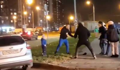 Задержаны два подозреваемых в нападении на отца с ребенком в Новой Москве