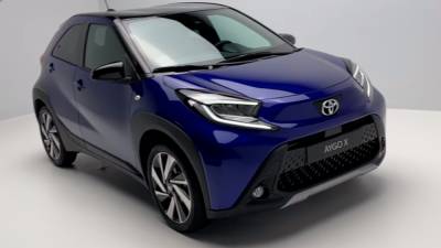 Кроссовер Toyota Aygo X впервые представили европейским потребителям