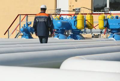 Транзит российского газа через Украину упал на 20%