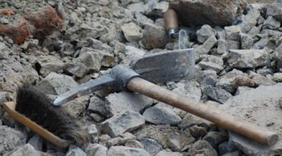 В Крыму археологи нашли кенотаф с железным клинком эпохи великого переселения народов