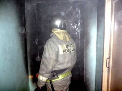 Ночью в Смоленске загорелась электрощитовая в девятиэтажке
