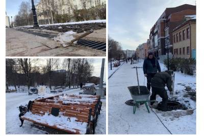 В Архангельске сорваны сроки реконструкции пешеходно-открыточной улицы