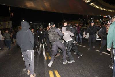 Въезд в Иерусалим по 1 шоссе закрыт из-за «протеста Ахувии Сандака»