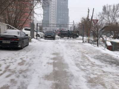 Новосибирцев возмутило перекрытие воротами улицы Маяковского
