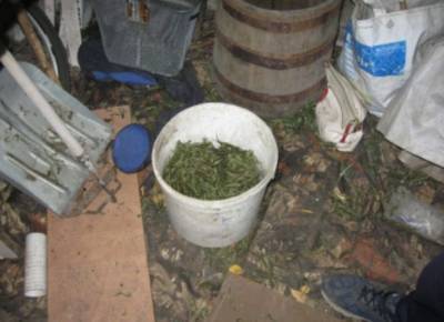 У сельчанина изъяли более 400 граммов наркотиков (фото)