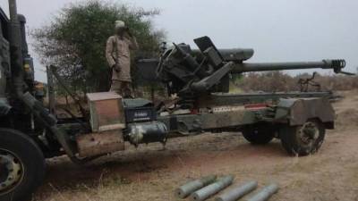 Боевики «Исламского государства» обстреляли позиции армии Нигерии из самодельной САУ