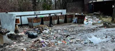 Жители города в Карелии рассказали, как тонут в мусоре на пути к помойке (ФОТО)