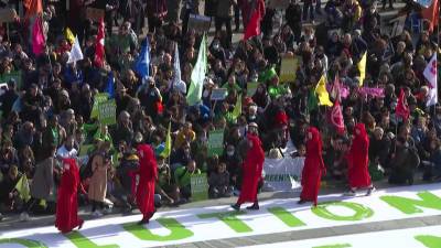 Акции протестов экоактивистов прокатились по всей Франции