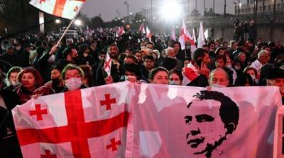 В Грузии на акции в поддержку Саакашвили скончался протестующий