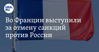 Во Франции выступили за отмену санкций против России