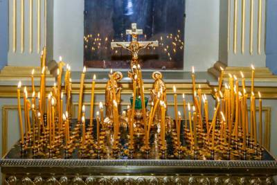 В Спасо-Преображенском соборе Тамбова прошла панихида по всем усопшим православным