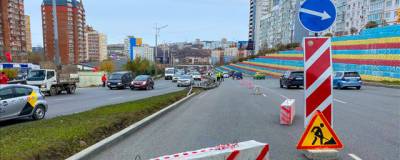 Во Владивостоке на Некрасовской расширяют проезжую часть
