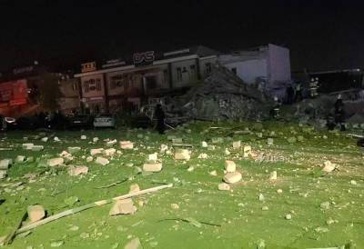 Уничтоживший кафе в казахстанском Актау взрыв попал на видео