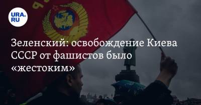 Зеленский: освобождение Киева СССР от фашистов было «жестоким»