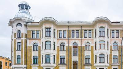 В Москве вернули исторический облик фасаду дома Скопника начала ХХ века