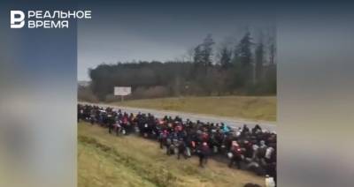 В Белоруссии заявили о сотнях беженцев, направляющихся к польской границе