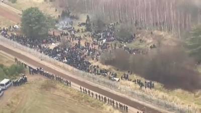 Польские власти созывают антикризисный штаб из-за ситуации на границе с Беларусью