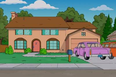 Названа реальная стоимость дома из «Симпсонов»