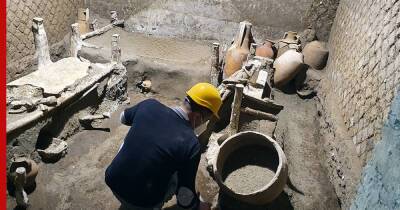 Археологи нашли древнюю "комнату рабов" недалеко от Помпей