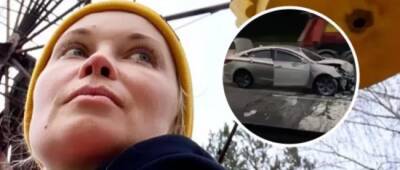 Телеведущая Лидия Таран попала в ДТП: «выкатывалась из машины в огне»