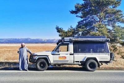 Араб, путешествующий по самому длинному пешеходному маршруту в мире, проехал по Забайкалью