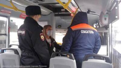 В Рязани проверяют соблюдение масочного режима в транспорте